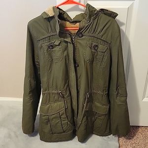 Olive green jacket